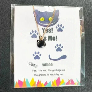 Black Cat Necklace